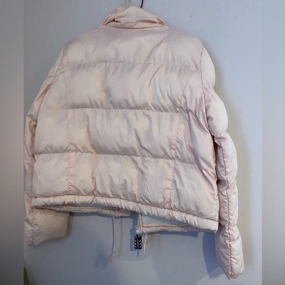 Gianni Bini Dillards pink puffy coat - Picture 3 of 4